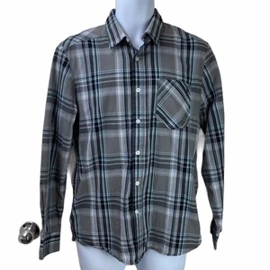 Volcom Vex Factor Plaid Long Sleeve Shirt Size Small - Picture 1 of 8