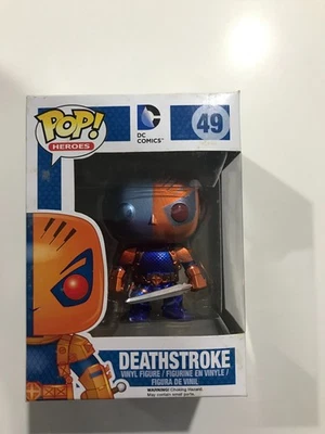 Pop Vinyl Figure - Pop Heroes - DC Comics - Deathstroke - # 49 - image 1 of 4