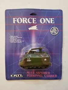 ERTL FORCE ONE PRESSOFUSO M113 PORTA PERSONALE CORAZZATO #1145 NOS VINTAGE NUOVO 1987 - Foto 1 di 3