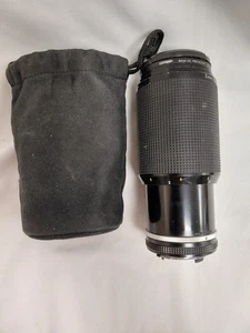 Nikon Nikkor 80-200mm f/4.5 AI Zoom Lens Manual Focus with Caps & Pouch - Picture 1 of 6