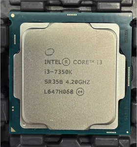 Intel Core i3-7350k LGA 1151 CPU processor Kaby Lake 4.2GHz dual core i3-7350k》 - Picture 1 of 3