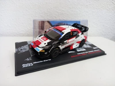 Toyota Yaris Ogier Rallye Monte-Carlo 2023 1/43 IXO Boite Vitrine - Photo 1/4