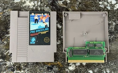 Pro Wrestling (Nintendo NES, 1987) - 5 Screw - Authentic - TESTED NICE!! - Image 1 of 4