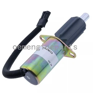 3921980 For Cummins CM850 QSC8.3 24V Fuel Shutoff Solenoid Valve 3918601 - Picture 1 of 7