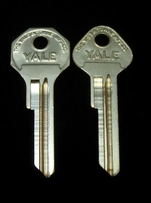 1949-1955 MOPAR KEY blank SET by YALE Plymouth Dodge Chrysler Desoto Imperial - Image 1 of 4