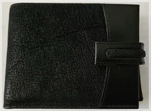VINTAGE ROLFS BLACK BILLFOLD WALLET - Picture 1 of 4