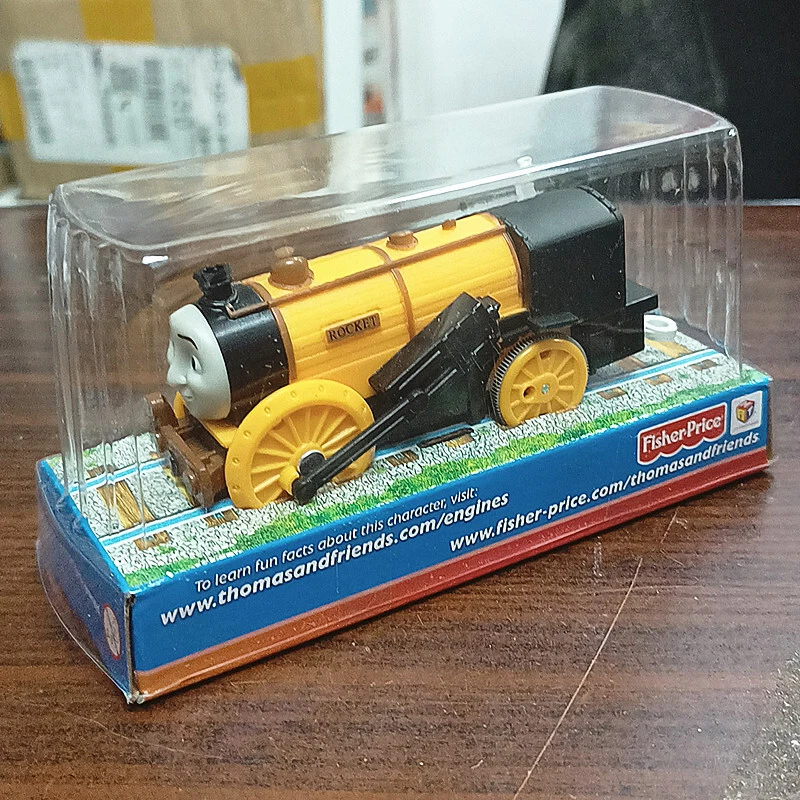 Box Trackmaster Thomas & Friends Motorized Train -Rocket Stephen Head - Image 1 of 4