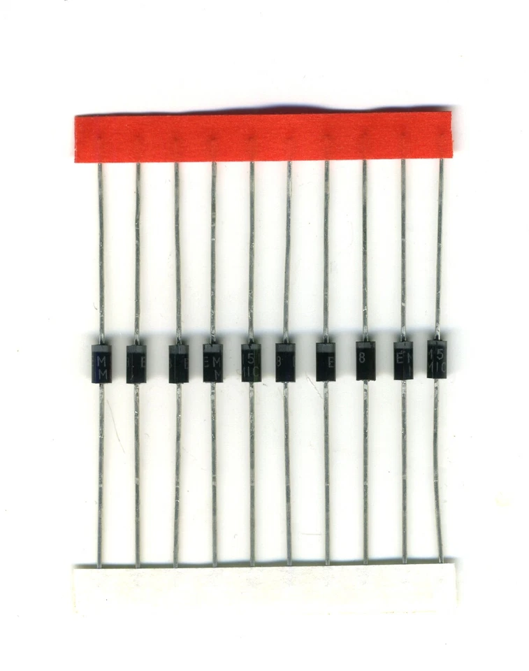 DIOTEC 10 x EM518 Diode de redressement 2000V 1A DO-41 6 SEMIKRON
