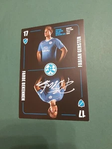 Stuttgarter Kickers , F. Gerster ,Autogrammkarte, Fussball - Picture 1 of 1