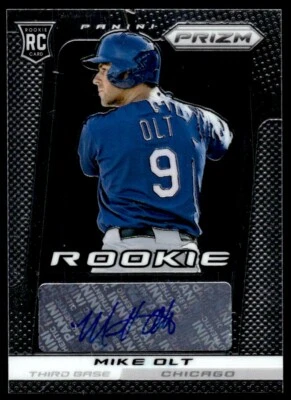 2013 Panini Prizm Autographs Mike Olt Auto Chicago Cubs #RMH - Image 1 of 2