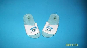 vintage xavier roberts CABBAGE PATCH kids CHILDS BLUE SANDALS SIZE SMALL kids - Picture 1 of 2