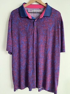 Hawke & Co Performance Golf Polo Pullover Mens Short Sleeve Shirt Size 2 XL - Picture 1 of 9
