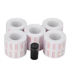 MX-5500 Price Gun Label Refill 6000PCS (10 Rolls) - Self-Adhesive Supermarket - Picture 1 of 5