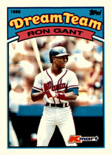 1989 Topps Kmart Dream Team #2 Ron Gant Atlanta Braves