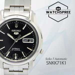 Seiko 5 Automatik Herren Edelstahl Uhr SNKK71K1 - Bild 1 von 4