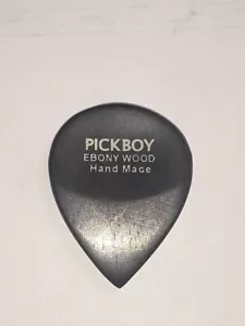 Pickboy Ebenholz Holz Pick Heavy Guage - Bild 1 von 2
