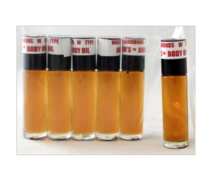 Akim's Perfume Body Oil (6pc) White Diamond WOMEN - Picture 1 of 1