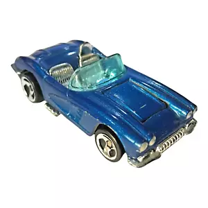 Hot Wheels '58 Corvette Blue Metallic Paint 1:64 Diecast - Picture 1 of 8