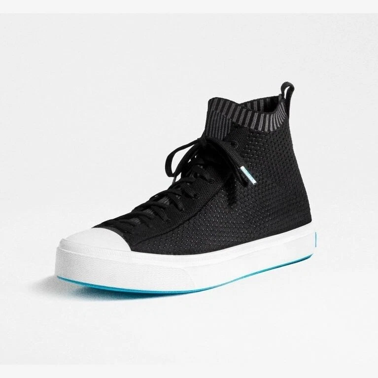 Zapatilla deportiva activa nativa para mujer tallas unisex Jefferson 2.0 de caña alta tejida sin cordones Foto 1 de 4