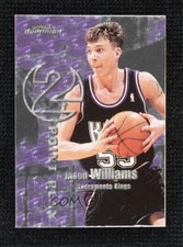 1999 Skybox Dominion 2 Point Play Warp Tek Jason Williams Allen Iverson #7TP