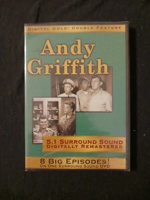 ANDY GRIFFITH 8 Big Episodes DVD 5.1 SURROUND SOUND DIGITALLY REMASTERED - Image 1 of 3