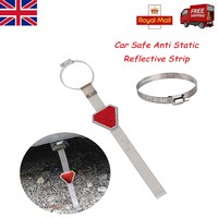 1X Car Safe Anti Static Reflective Strip Earth Belt Ground Wire Strap Vehicle