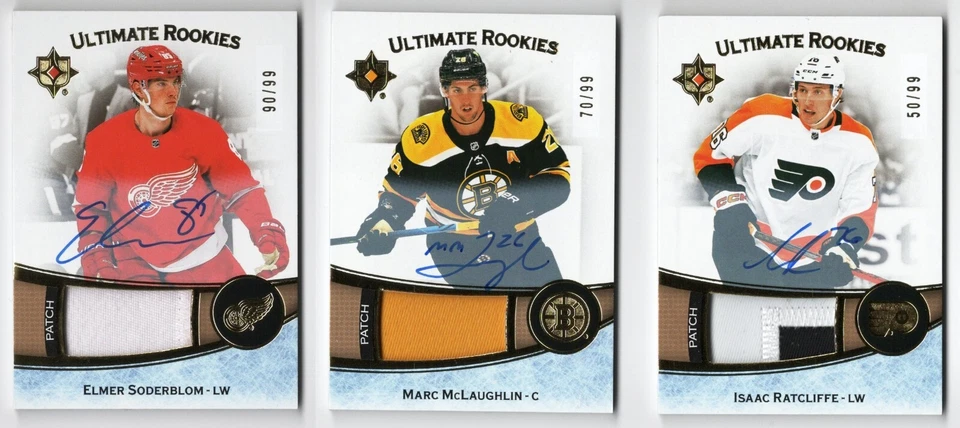 2022-23 Ultimate Collection Ultimate Rookies Autograph Patch #/99 Pick From List - Image 1 of 1