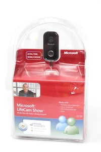 Microsoft LifeCam Show Webcam USB • PC Windows 2 MP HD Optique Auto Focus NEUF - Photo 1/10