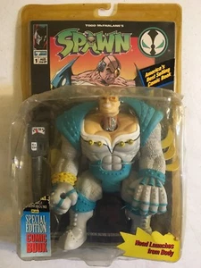 McFarlane Spawn Overkill Action Figure & Marker 5 cent Parking Meter 1994 Rare - Picture 1 of 10