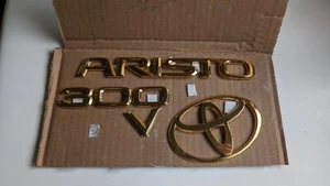 Toyota Aristo Gold Badges - Picture 1 of 6