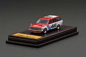 Ignition model IG2929 1/64 Datsun Bluebird 510 Carro Rosso/Bianco Modello Auto - Foto 1 di 6