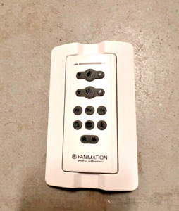 Fanimation Ceiling Fan and Light Remote Control Button KUJCE10711 Wall Mount