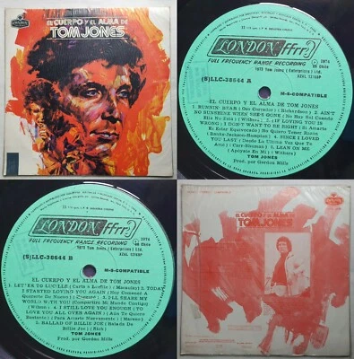 TOM JONES THE BODY AND SOUL OF 1974 HI-FI STEREO PROMO UNIQ CVR RARE CHILEAN PRS - Image 1 of 4
