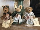 Boyds Bears Lot 3 BAILEY, Edmund & Emily “Once Upon A Hiccup” Spring 2001 8” MWT