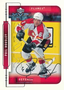 1999-00 Upper Deck MVP SILVER SCRIPT #30 PHIL HOUSLEY - Calgary Flames - Bild 1 von 1