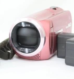 Panasonic HC-V520M Pink Digital HD Video Camera Memory 32GB 50x Optical Zoom - Picture 1 of 8