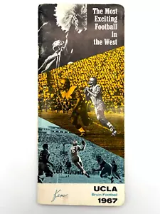 UCLA Bruins Football Vintage 1967 Media Guide College NCAA Program - Picture 1 of 4