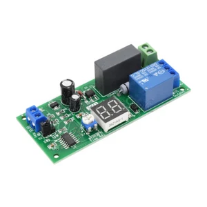 AC 220V Digital Display Delay Relay Module Delay Timer Switch 0-99 S/Min JK13 - Picture 1 of 9