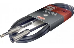 Stagg - SAC3PSJSDL - De lujo 6,35 mm (1/4") Conector a enchufe de plomo, 3 m - Imagen 1 de 1