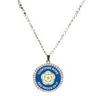 Yorkshire Born And Proud Silver Colour Necklace And Diamante Pendant + Gift Box