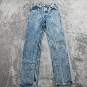 Vintage Levis 701 Jeans Womens 29x32 Blue Acid Wash Denim Student Fit USA 90s - Picture 1 of 24