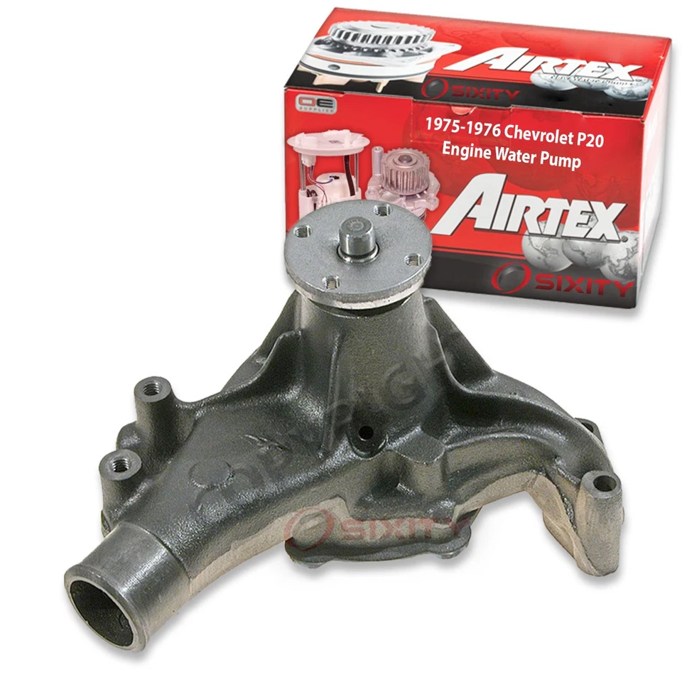 Bomba de agua del motor Airtex para Chevrolet P20 1975-1976 5,7 L V8 refrigerante ty Foto 1 de 4