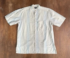 ISSEY MIYAKE Two tone stripped Shirt Made in Japan - Picture 1 of 7