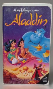 Walt Disney's Aladdin Black Diamond The Classics Collection (VHS, 1993) #1662 - Picture 1 of 6