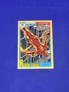 Human Torch 1991 Marvel Impel Karte #10 (NM) - Bild 1 von 2