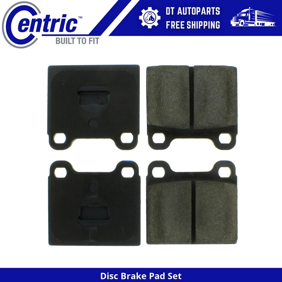 适用于 1974 - 1977 年大众 Dasher | Centric 前盘刹垫 | 陶瓷 — 第 1/3 张图片