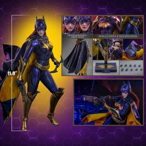 Batman Arkham Knight Videogame Action Figure 1/6 Batgirl (Purple and gold) 30cm - Foto 1 di 5