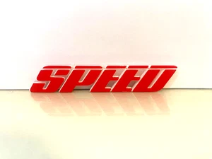 Speed Logo 1994 Action Thriller Elevator Local Bus Keanu Cruise Control Sandra - Imagen 1 de 2
