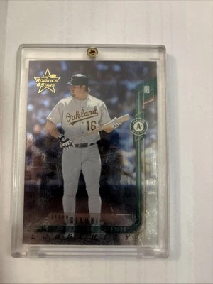 Leaf Rookies & Stars 2001 - Jason Giambi plata #16/50 Foto 1 de 3