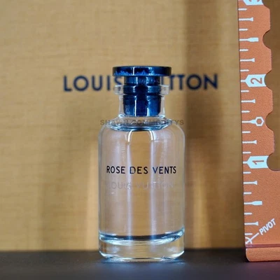 Mini garrafa Louis Vuitton Rose des Vents EDP tamanho viagem 10 ml 0,34 oz amostra - Imagem 1 de 2